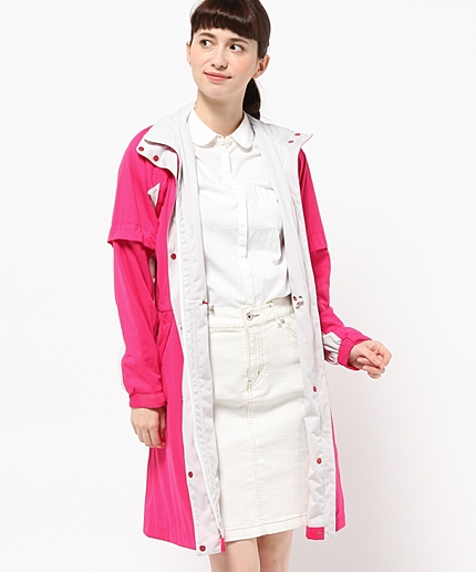 【WOMEN】30デニールスムース レインコート