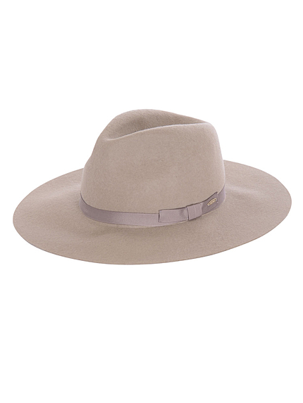 プレート付中折れツバ広ハット