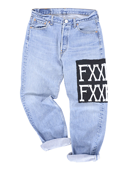 ロゴワッペンデニム