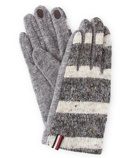 〓JC ボーダー / ジャージ グローブ / 手袋 / スマホ対応