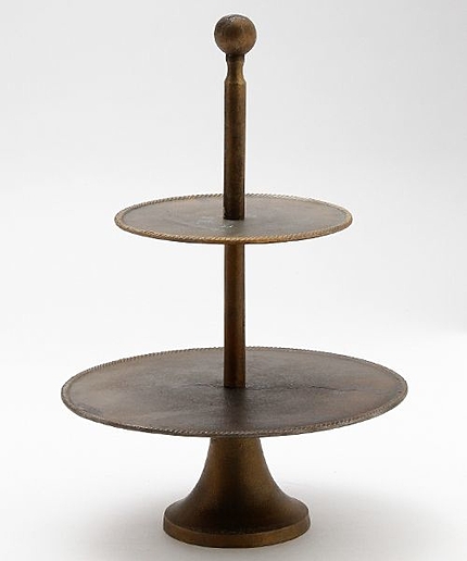 オリジナル アルミ2段トレイ