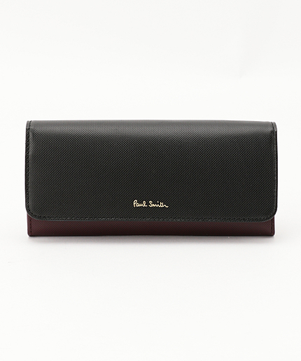 カラーコンビエンボス 長財布