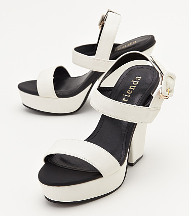 ソールバイカラーサンダル