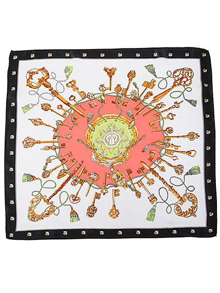 鍵モチーフスカーフ