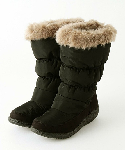 【展開店舗限定】OUTDOOR フェイクファーショートブーツ/ BCOUTDOOR F/FUR SBT