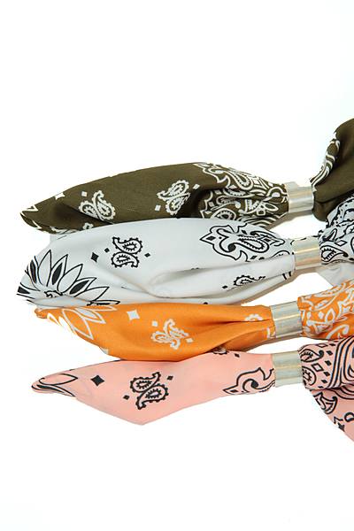 バンダナヘアバンド