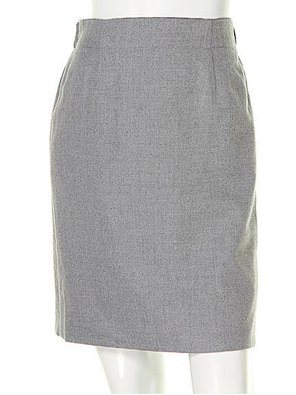 コール天チェックリバーシブルスカート