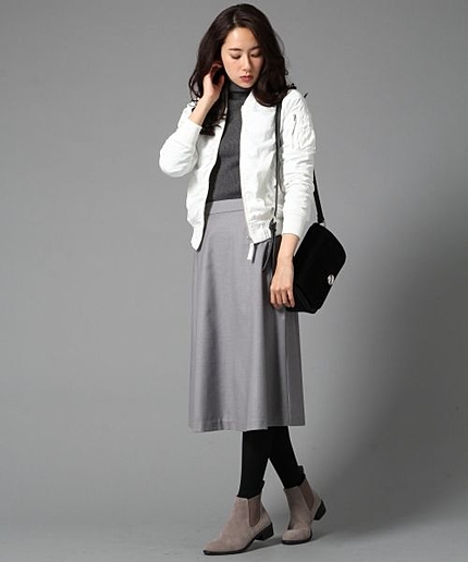 ミモレタケＡラインスカート