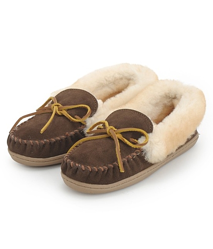 【MINNETONKA(ミネトンカ)】ALPINE SHEEPSKIN MOC