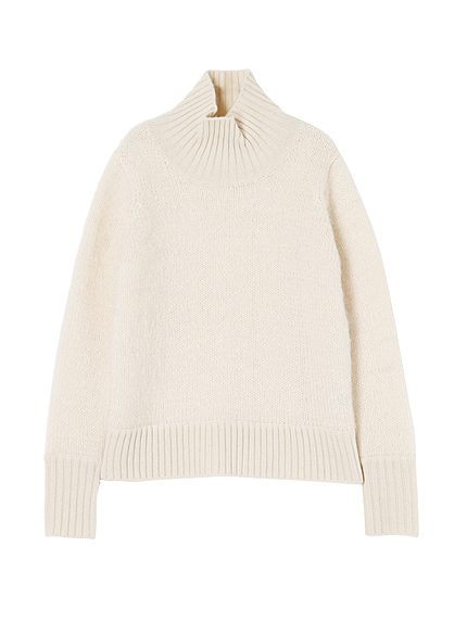 【fofo】 OFF TURTLE NECK PULLOVER