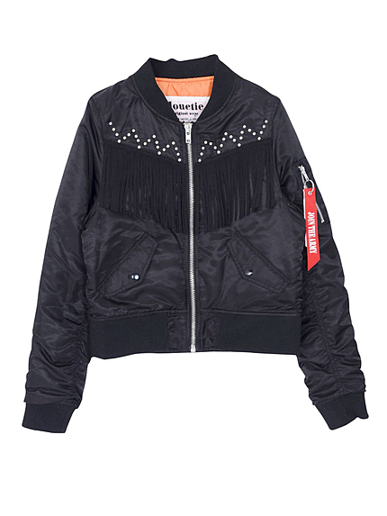 MA-1カスタム（フリンジスタッズ）