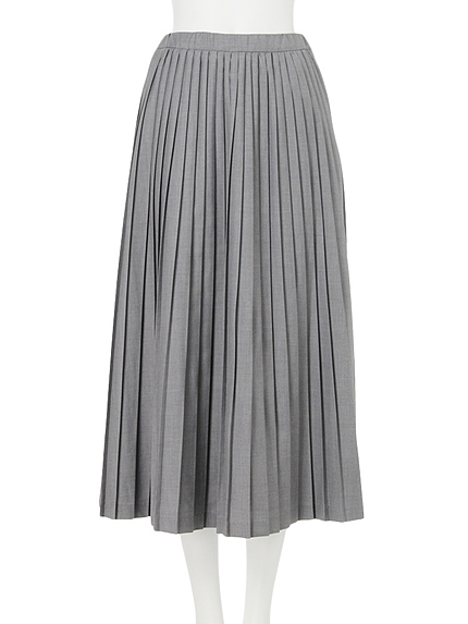 【FEMININE】ナロープリーツロングスカート