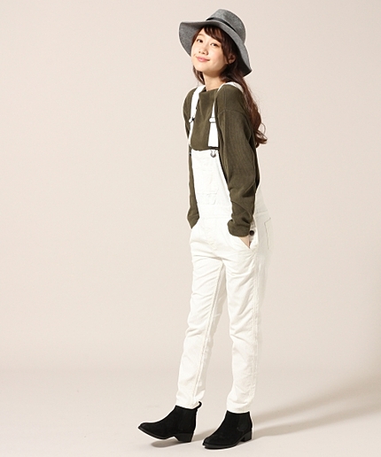 コーデュロイオーバーオール