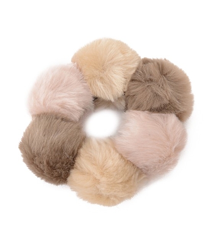 フェイクファーポンポンシュシュ