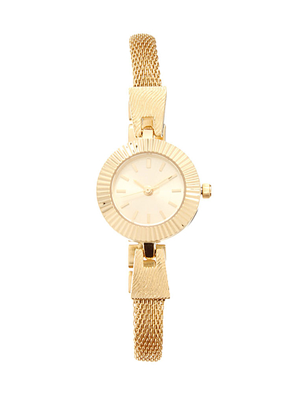 【LIFE】ゴールドチェーンウォッチ