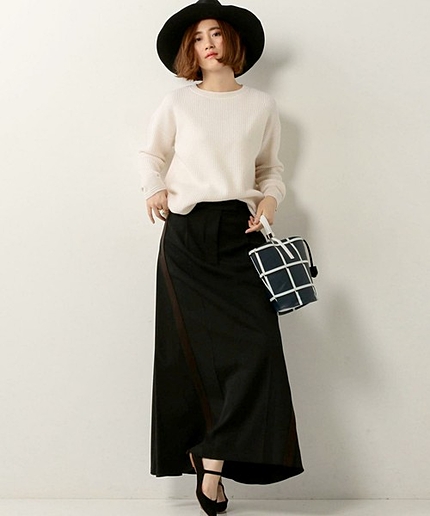 ＜22/4(トゥエンティトゥ　スラッシュ　フォー)＞マキシ スカート