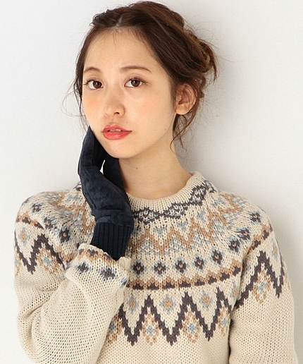 スウェードリブグローブ/AE SWD RIB GLV