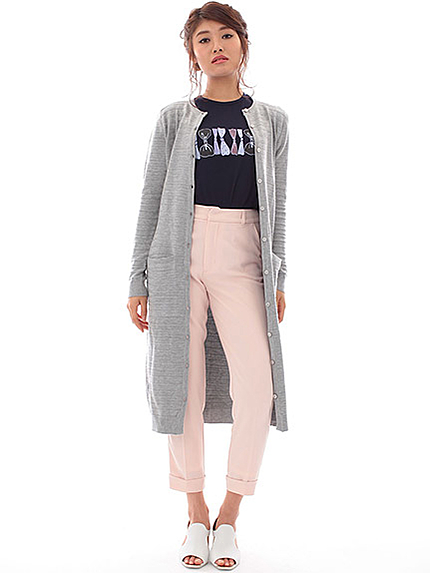 ロングカーディガン