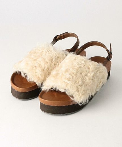 ファーサンダル/AE FUR SNDL