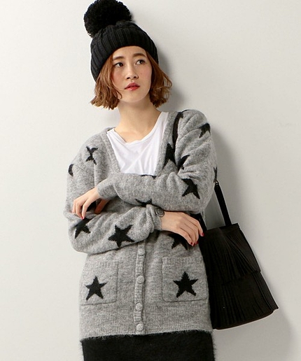 ＜RIKA（リカ）＞STAR カーディガン