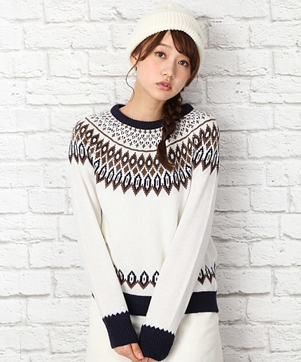 ５Ｇノルディックプルオーバー