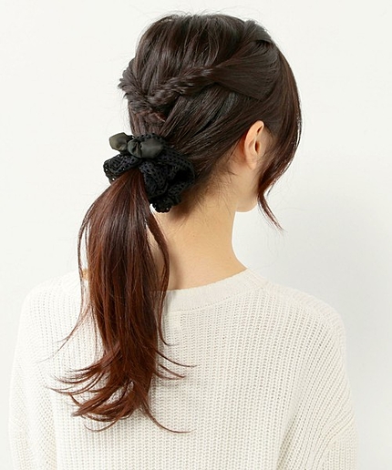 <Libre> ミリタリー リボンシュシュ