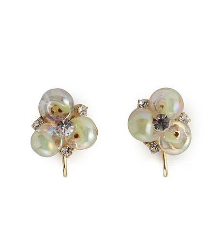 ドロップガラス イヤリング