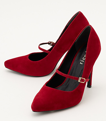 LOWストラップパンプス