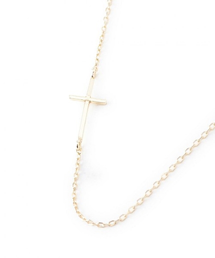 BY K10 クロスモチーフネックレス
