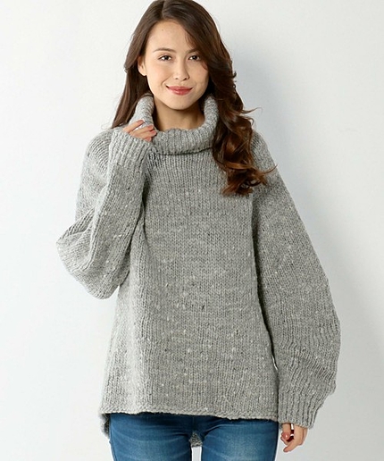 〓 JANE SMITH BIG タートルニット / ジェーンスミス