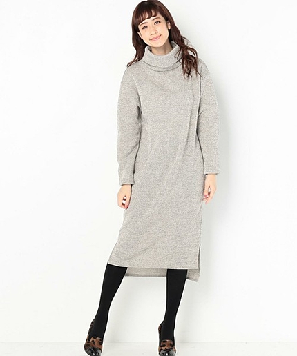 フリースロングワンピース2/AEBC フリースLOOSE ロング OPⅡ