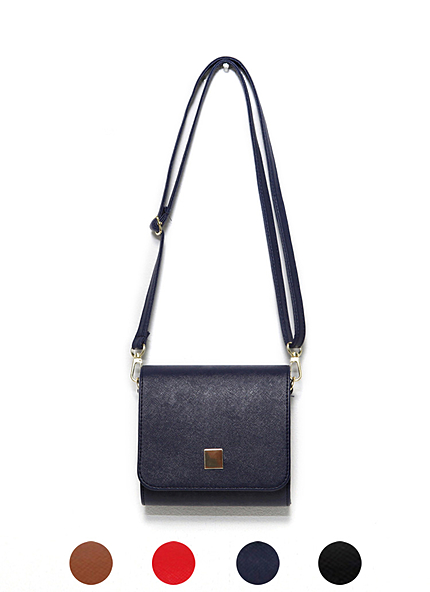 レザーショルダースクエアバッグ・全4色・n17817