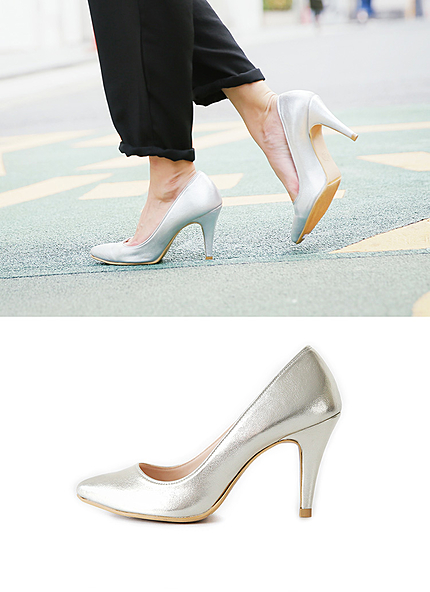 ポイントテッドトゥメタルヒール・全2色・s45270