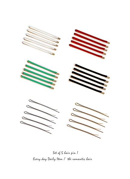 6colorsヘアピン・全6色・d45007