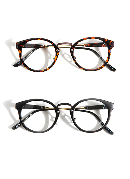 ★★雑誌Soup10月号掲載★★080 4colorトレンディ伊達眼鏡・全4色・n35388