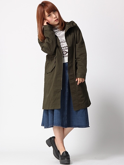 WEGO/ミリタリーコードコート