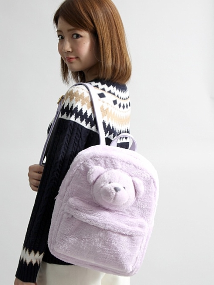 WEGO/クマフェイスリュック