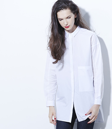 Cotton broad Long shirt