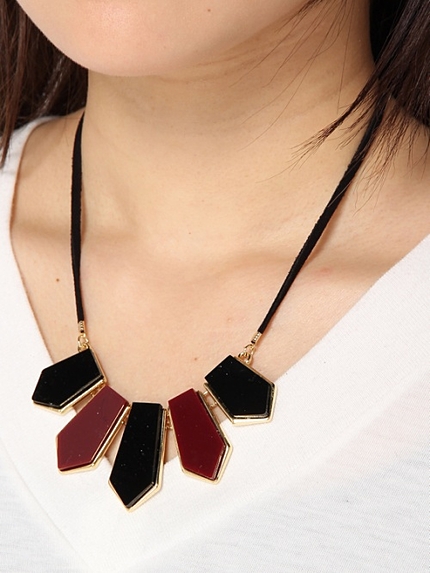 WEGO/バイカラーネックレス