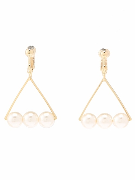 WEGO/パールイヤリング