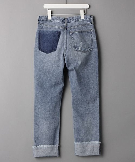 【LADIES】カットオフカコウデニム