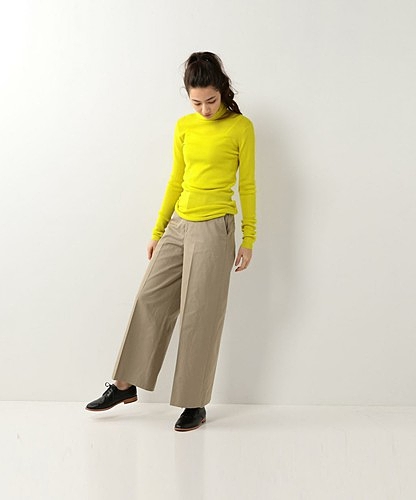 Π＜Steven Alan＞GABA HIGH WAIST WIDE PANTS/ﾊﾟﾝﾂ