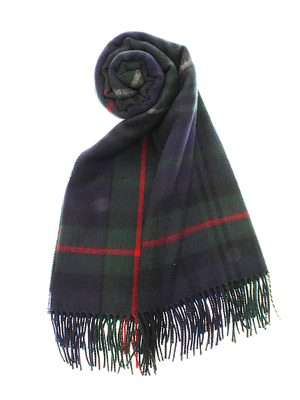 タータンチェックマフラー