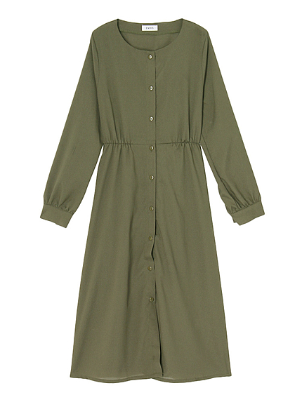 フラワーロングシャツ