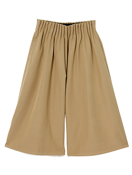 ウエストタックワイドパンツ