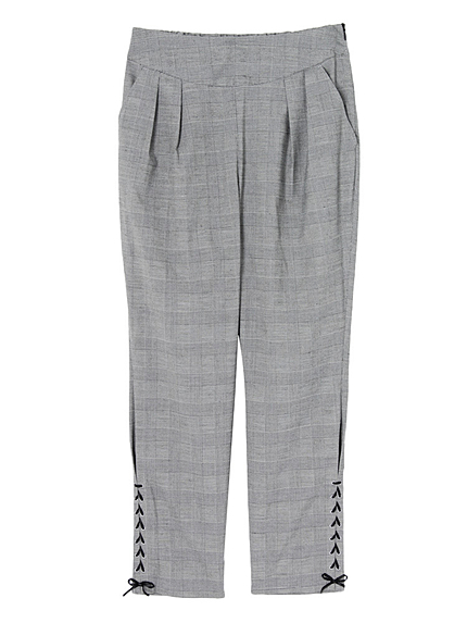 レースアップテーパードPT