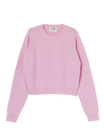 アンゴラ混ちびニット