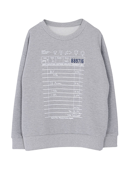 Order SheetスウェットTOPS