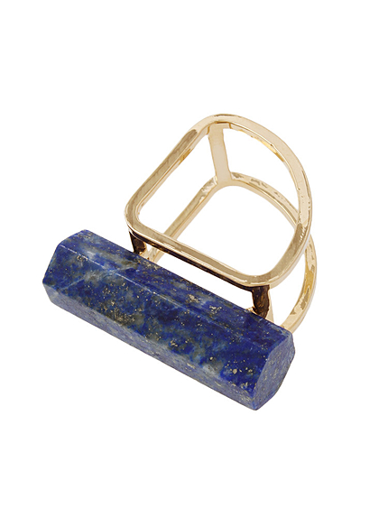 カッティングストーン リング