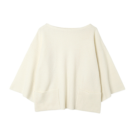 畦キモノスリーブプルオーバー